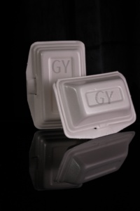 Food Box Food Service Containers Foam Packaging To-go Foam <b>Boxes</b> Disposable Dining Container Meal Box <b>Lunch</b> Containers <b>Lunch</b> Box - Product Image 4