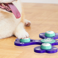 Módulo de Reproducción de Voz Personalizado con Diseño Único para Mascotas, Botón de Comunicación Grabable para Perros y Gatos, Juego de 4