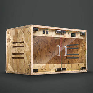 Terrario Gabbia Recinto Relaxlines per Rettili e Piccoli Animali, Terrario Foresta Pluviale in Vetro per Rettili - Product Image 1