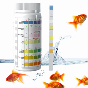 Kit de Prueba de Agua para Peces 7 en 1, Accesorios para Acuarios, Tiras Reactivas de pH - Product Image 2