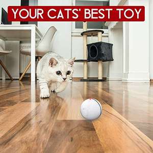 Giocattolo rotante automatico interattivo intelligente USB ricaricabile a sfera di rotolamento eco-friendly di 360 gradi per gatti in plastica - Product Image 5