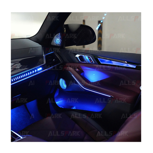 Luce Ambientale LED Sinfonica a 64 Colori Aggiornata per <span class=keywords><strong>Accessori</strong></span> Interni Auto <span class=keywords><strong>BMW</strong></span> <span class=keywords><strong>X5</strong></span> G05 - Product Image 4