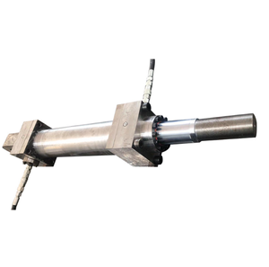 V-förmiger kombinierter Puffer-Hydraulikzylinder mit metallurgischer Plattenflanschzylinderboden-Ohrring-Kupferhülsenführung - Product Image 4