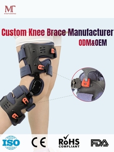 Scharnierende Orthopedische Knie Immobilisatiebeugel Zachte Medische Stabiliserende Beenbrace Voor Mannen Met Fractuurbescherming - Product Image 6