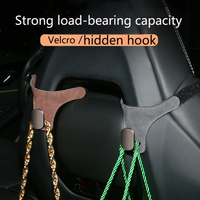 Support de volant multifonctionnel en métal avec logo personnalisable, fixation pour siège arrière de voiture, bureau rabattable en fourrure, modèle Ba Jia Er 3, 8,5x17cm