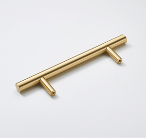 Modern Luxury Solid Brass Furniture <strong>Door</strong> Handles Drawer Pulls and <strong>Knobs</strong> Gold Kitchen Cabinet Handles - Product Image 4