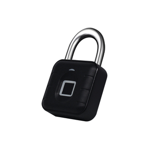 Portable Waterproof Fingerprint Safety Padlock Electrical Security <strong>Pad</strong> <strong>Lock</strong> - Product Image 2