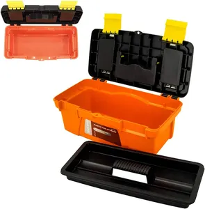 Hardware-Aufbewahrung Robuster Koffer Tragbarer Tablett-Werkzeug kasten Kunststoff-haltbarer Haushalts werkzeugs atz Werkzeug kasten für Kunststoff aufnahme OEM,ODM