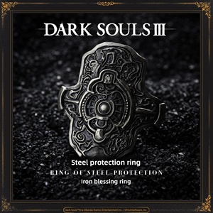 Anillo <span class=keywords><strong>de</strong></span> Protección <span class=keywords><strong>de</strong></span> Piedra Natural con Licencia Oficial <span class=keywords><strong>de</strong></span> Dark Souls III, Anillo <span class=keywords><strong>de</strong></span> Caballero Rey <span class=keywords><strong>de</strong></span> Acero, Refugio <span class=keywords><strong>de</strong></span> Cobre, Anillo <span class=keywords><strong>de</strong></span> Personaje Personalizable - Product Image 6