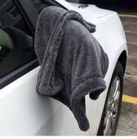 Microfibre sans bord 600 1200gsm lavage de voiture microfibre détaillant auto microfibre chiffons nettoyage boucle torsadée séchage serviettes