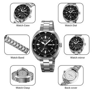 TOP Brand Luxury Quartz <b>Watches</b> for Men Stainless Steel Band Chinese Custom logo Wristwatch China <b>Watch</b> Manufacturing Factory - Product Image 4
