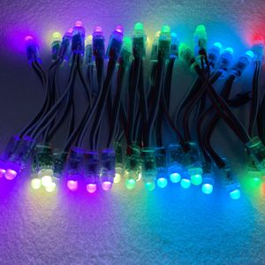 Khuyến mãi DC5V 50 nút chuỗi 3inch 7.6cm Khoảng cách ws2811 addreable LED Pixel String ánh sáng IP68 RGB đầy đủ màu sắc 24AWG dây - Product Image 4