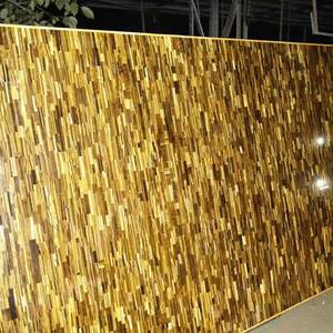 Losas de Piedra Ojo de Tigre Pulida Moderna Goldtop, Baldosas de Piedra Natural Semipreciosa para Encimeras, Baldosas para Pisos de Hoteles y Villas - Product Image 2