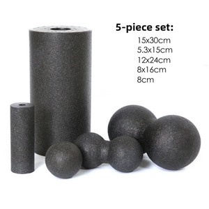 Ensemble de trois rouleaux creux en mousse EPP pour fitness, yoga, rééducation et relaxation musculaire - Product Image 4