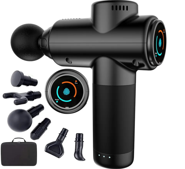 Brushless Muscle Fitness Sport and Relax Massage Portable Fascia Gun Massage Rechargeable Body Mini Massage Gun