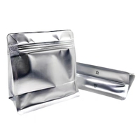 Pack Design Personnalisé En Gros 250g 500g 1000g Pochette Thermique Scellée Sac D'emballage De Café À Fond Plat Avec Fermeture À Glissière
