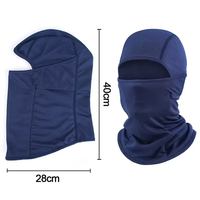 Hombres Mujeres Pasamontañas Máscara facial Máscara de esquí Camuflaje sólido Máscara facial completa Capucha Esquí Nieve Ciclismo Motocicleta Casco Liner Sombreros