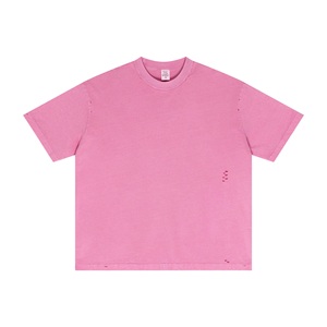 Camiseta de Manga Corta para Hombre, 100% Algodón Premium, Color Sólido, Casual, Suave, Transpirable, Antiarrugas, Corte Regular, para Uso Diario en Verano - Product Image 6
