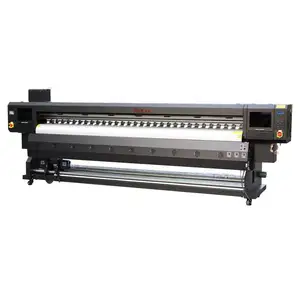 Yeni varış en kaliteli 3.2m geniş format dijital yazıcılar 4 adet XP600/i3200 baskı kafası vinil plotter eko solvent yazıcı