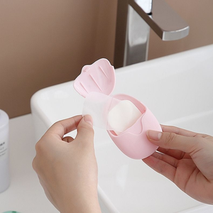 NUOVO Sapone per Mani in Foglietti di Carta, Spazzola Usa e Getta da Viaggio, Estratto Vegetale, Fragranza, Idrosolubile, Cura delle Mani per Bambini - Product Image 2