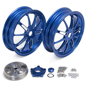 Suitable for VESPA <b>Scooter</b> Modification <b>Wheels</b> - CNC Cast Aluminum Rims 12*3.0J Corrosion-Resistant Budget-Friendly - Product Image 5