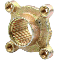 Moyeu de roue avant TV à 28 dents, bride cannelée, entrecentres de 67 mm, 4 trous, pour kart et quad de 50-110 cm³