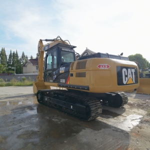 Cat323D รถขุดมือสองสภาพดีปั๊มไฮดรอลิกแบบดั้งเดิมหนอนผีเสื้อ323 323DL 323D - Product Image 3