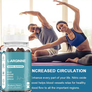 Private Label l Arginine <b>Gummies</b> Supplement Pre Workout Gummy <b>Vitamins</b> L-arginine <b>Gummies</b> - Product Image 2