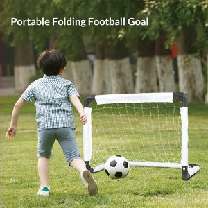 Mini <span class=keywords><strong>But</strong></span> de Football Pliant Portable avec Filet – Entraînement Intérieur/Extérieur pour Enfants – Toutes Saisons - Product Image 6