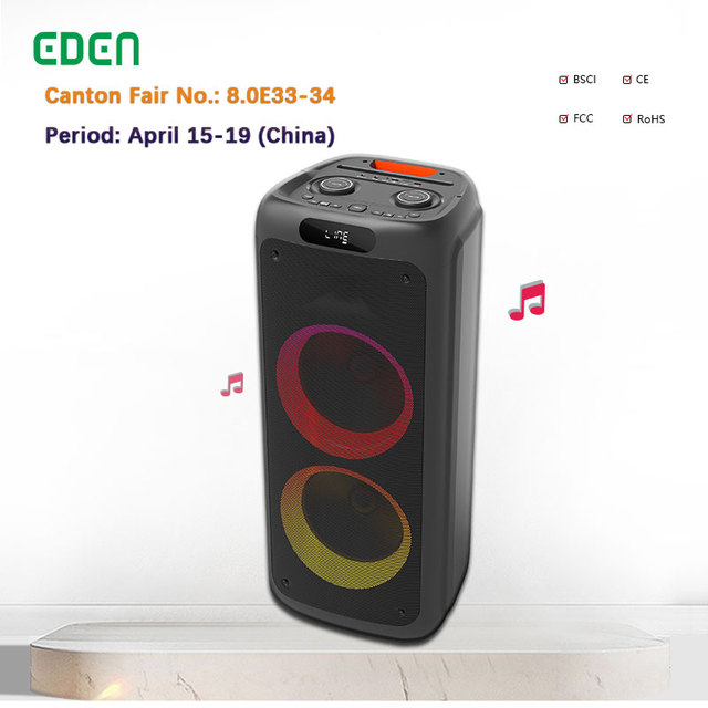Eden Party Speakers Audio System Powerful Sound Box 1000 w Wireless Outdoor Speaker