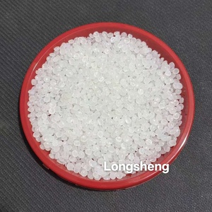 Résine PET vierge de haute qualité, particules de plastique transparentes, matière première pour fibres, livraison rapide, flocons de PET recyclables - Product Image 1