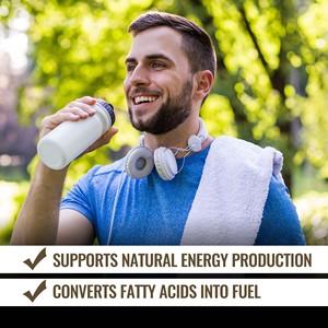 Fórmula sin azúcar L‑Carnitina 1500, ácido pantoténico líquido, L‑Carnitina líquida con ácido pantoténico para apoyo energético - Product Image 4