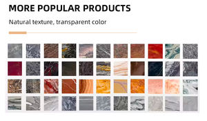 Ensemble de vanité de salle de bains en marbre moderne de luxe Armoires de salle de bains de luxe avec lavabo - Product Image 5