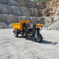 Camion benne souterrain Inca Rock 1 tonne pour mines, avec benne de 1,4 m x 0,9 m x 0,45 m et double amortisseur à ressort pour tunnels et mines