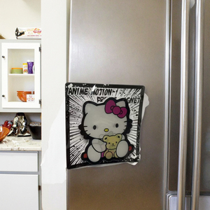 <span class=keywords><strong>3D</strong></span> Dạng Thấu Kính Tủ Lạnh Nam Châm Anime Phong Cách Trang Trí Nội Thất Giáng Sinh/Năm Mới Quà Tặng Nam Châm Có Thể Thay Đổi Hình Ảnh Anime Nam Châm - Product Image 2