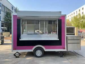 Remolque de comida móvil certificado DOT de EE. UU. Remolque de concesión de cocina completa a la venta para camiones de helados y comida - Product Image 3