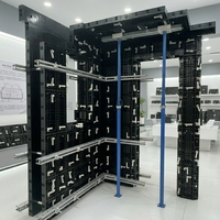 Panneau de coffrage en plastique ABS étanche, design industriel, haute résistance, réutilisable pour la construction de planchers d'appartements et de villas