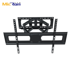 フルモーションTVウォールマウント32-75インチTVブラケットLEDTVスイベルティルトデュアルアームエクステンション - Product Image 3