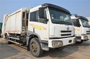 <span class=keywords><strong>Camion</strong></span> à ordures compacteur d'<span class=keywords><strong>occasion</strong></span> Jiefang Faw 4x2 6 roues de Chine à vendre - Product Image 3