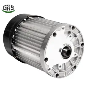 Elektrikli üç tekerlekli bisiklet için dahili Spline ile fırçasız 3000-4200RPM 1200-4000W DC Motor