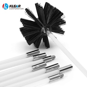 Kit <span class=keywords><strong>de</strong></span> Cepillo <span class=keywords><strong>de</strong></span> Limpieza Giratorio para <span class=keywords><strong>Chimeneas</strong></span> con Mango Largo y Accionamiento por Taladro, Cepillo para Limpiar <span class=keywords><strong>Chimeneas</strong></span> - Product Image 3