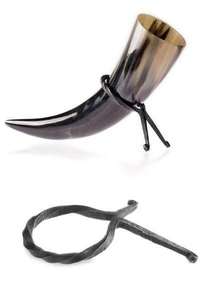 Cuerno Vikingo para Beber 100% Natural de Lujo, Diseño Personalizado, Auténtico Cuerno Artesanal para Cerveza con Acabado Pulido, Hecho en INDIA - Product Image 3