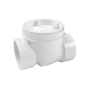 High Quality 1-1/2inch -6inch Plastic Swing Check Valve OEM Customized PVC Backwater Valve