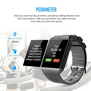 Reloj Inteligente DZ09, Teléfono Móvil con Pantalla Táctil, Internet, GPS, Recordatorio de Sedentarismo - Product Image 3