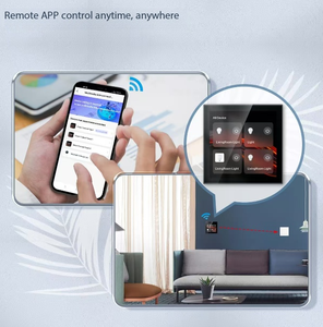 หน้าจอควบคุมอัจฉริยะ Wi Fi Graffiti Smart Home ขนาด 4 นิ้ว พร้อมเกตเวย์ Zigbee ในตัวและระบบควบคุมด้วยเสียง Linux - Product Image 4