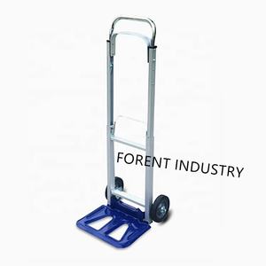 Brouette pliante en aluminium personnalisable OEM avec capacité de chargement de 100kg Chariot manuel à deux roues avec plate-forme - Product Image 3