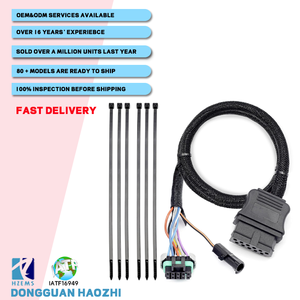 26357 22413 11 Pin tali pengaman lampu samping kendaraan dengan penutup debu untuk Barat untuk pemancing untuk Blizzard untuk SnowEx pllows - Product Image 1