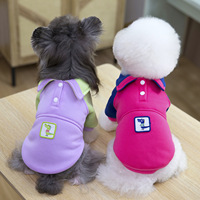 Vêtements d'hiver pour chien, pulls pour chiot Teddy avec doublure en polaire, polyester, 26 styles colorés, vêtements pour chien