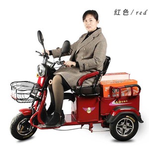 Electric Tricycle 48V <b>2</b> Seats <b>Passenger</b> Cargo Capacity 200-300kg Open Body Type - Product Image 4