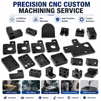 MOQ 1 pièce, pièces en alliage d'aluminium usinées CNC sur mesure, haute précision, usinage par fraisage, tournage, polissage, anodisation, OEM